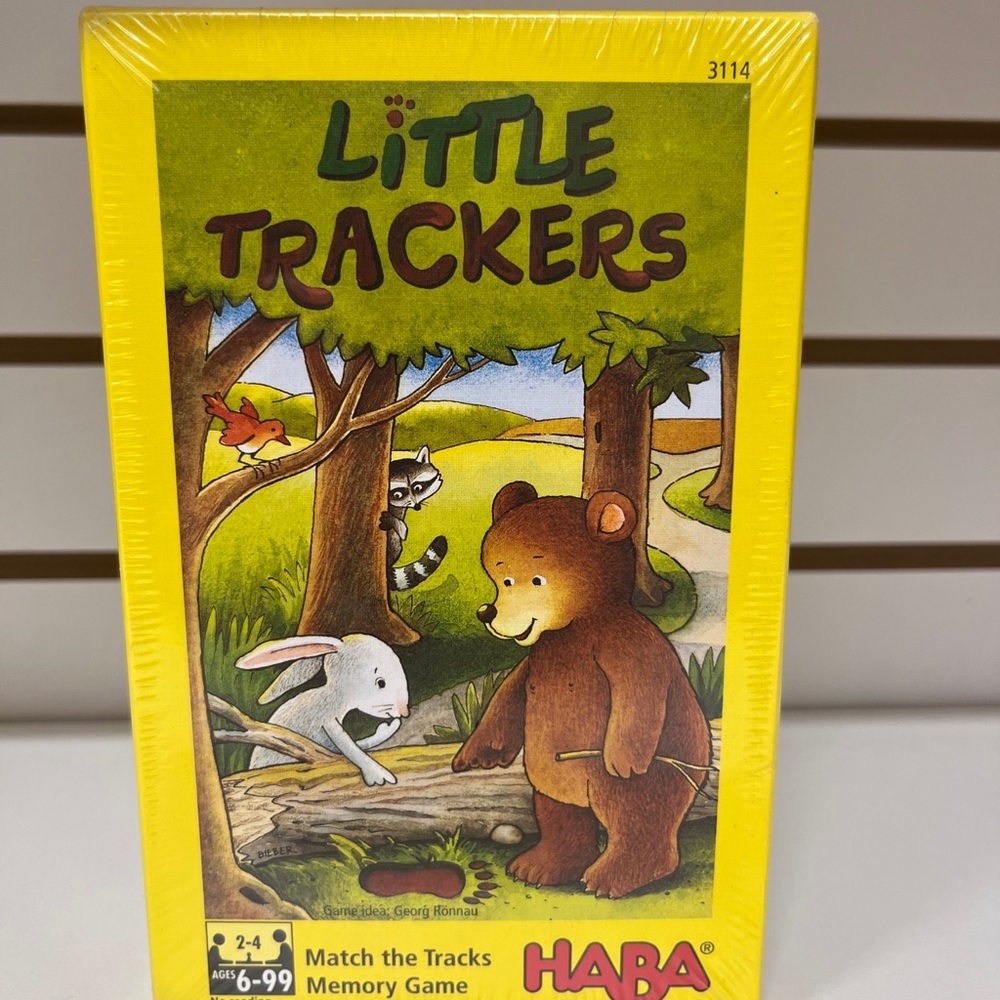 HABA Board Game Little Trackers NEW
